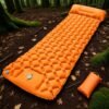 Waterproof Foldable Inflatable Floor Mattress 200 × 70 × 2 cm | Portable Sleeping Mat for Home, Travel & Camping