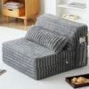 Relax Comfort Foldable Floor Fur Mattress 200*73*13cm Compressed Memory Foam - Portable Guest Bed for Home, Travel & Camping - Space-Saving, Comfortable & Easy to Store
