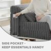Relax Comfort Foldable Floor Fur Mattress 200*73*13cm Compressed Memory Foam - Portable Guest Bed for Home, Travel & Camping - Space-Saving, Comfortable & Easy to Store