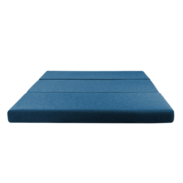 Relax Comfort Foldable Floor Mattress 180*120*10cm Compressed Memory Foam - Portable Guest Bed for Home, Travel & Camping - Space-Saving, Comfortable & Easy to Store - Turquoise
