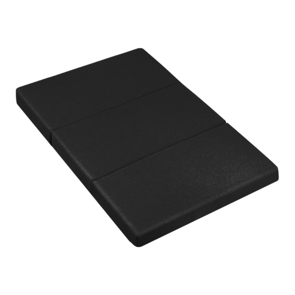 Relax Comfort Foldable Floor Mattress 180*120*10cm Compressed Memory Foam - Portable Guest Bed for Home, Travel & Camping - Space-Saving, Comfortable & Easy to Store - Black