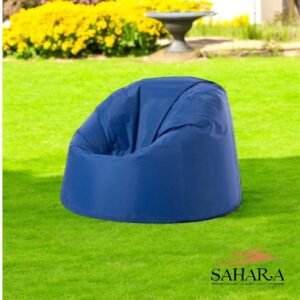 Comfortable & Stylish Bean Bag Chair – 90×70 cm – Ergonomic Floor Seating for Teens & Adults | Perfect for Home, Living Room, or Gaming – Great for Bringing Family & Friends Together (Blue)
