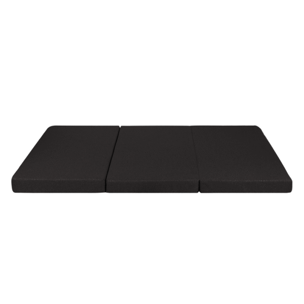 Relax Comfort Foldable Floor Mattress 180*120*10cm Compressed Memory Foam - Portable Guest Bed for Home, Travel & Camping - Space-Saving, Comfortable & Easy to Store - Black