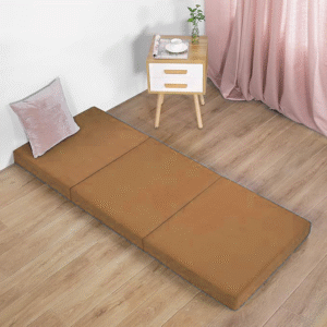 Relax Comfort Foldable Floor Mattress 180*60*10cm Compressed Memory Foam - Portable Guest Bed for Home, Travel & Camping - Space-Saving, Comfortable & Easy to Store - Kashmir