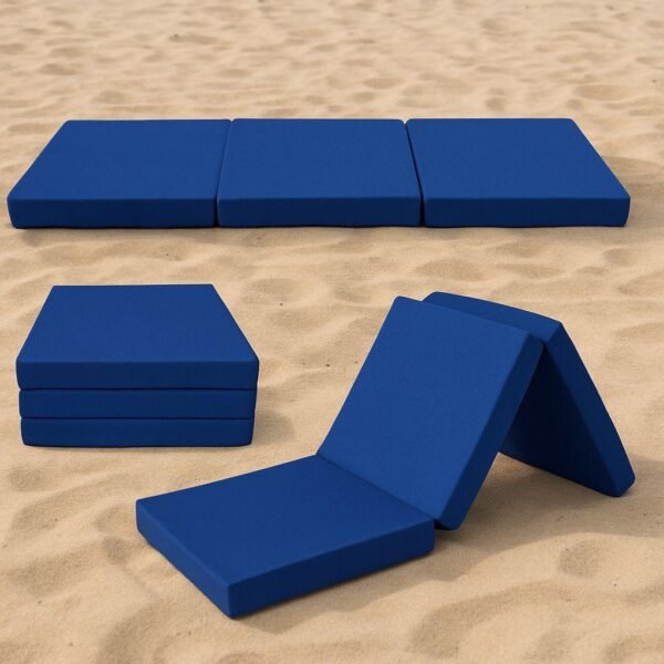 Foldable Floor Mattress 180*60*5cm Compressed Memory Foam