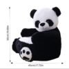 Plush Animal Baby Chair (Duck, Panda & Bear) designed for 6+ months.