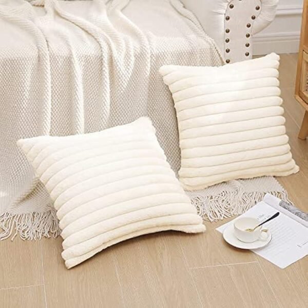 Ribbed Cushion Cover Set (2 Pieces)