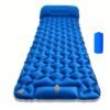 Waterproof Foldable Inflatable Floor Mattress 200 × 70 × 2 cm | Portable Sleeping Mat for Home, Travel & Camping
