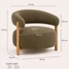 501ae703-fa95-49b5-9d19-a9c32943b2c0 Wave Lounge Chair – Bouclé Fabric & Natural Wood