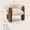 93c50b83-554d-4ff4-889a-7c09e630d6f4 Wave Armchair – Boucle Fabric & Natural Wood | SA7ARA