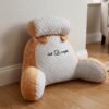 Product_leaning_against_living_r…_2K_20260924153133 Backrest Cushion 60×40 cm | Comfortable Support Pillow for Sofa, Bean Bag & Floor Seating