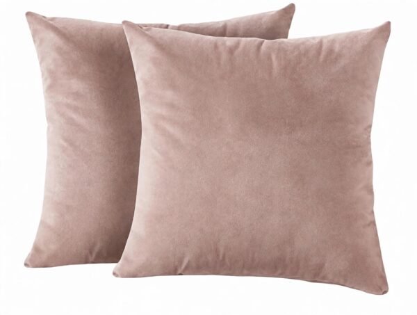 Velvet Cushion Cover 45×45 cm – Soft Decorative Cover for Sofa & Living Room | Cover Only